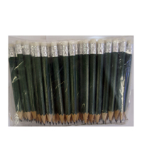 PS-2R Wooden Pencil with Rubber - 20 Pieces