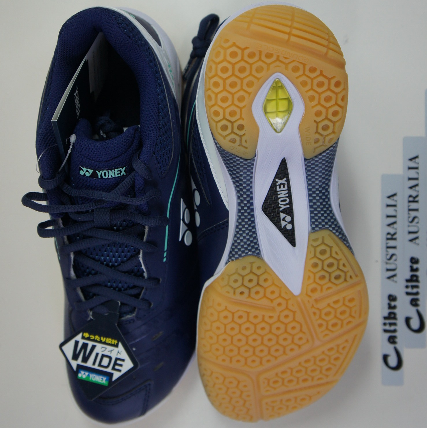 Yonex Power Cushion 65Z Wide SHB65ZW Badminton Shoes, Wide Front, Power ...