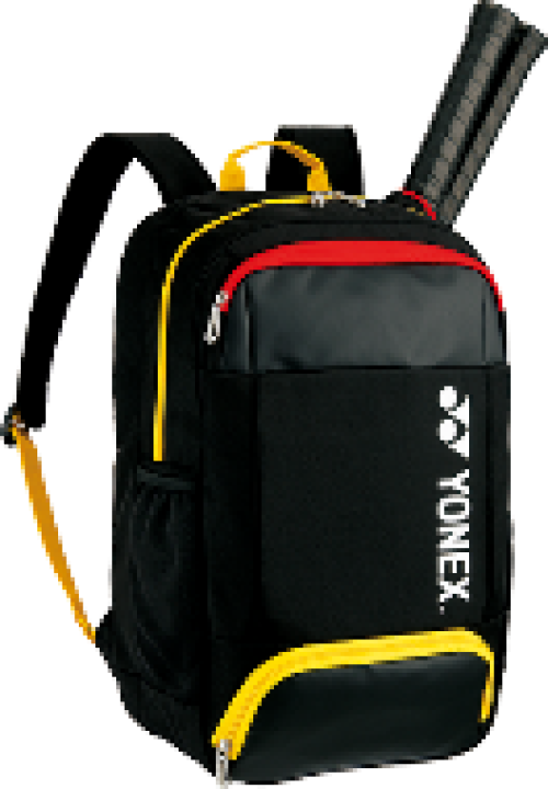 YONEX Active Backpack Racket Bag BA82012SEX w/Shoe Compartment BLACK/Yellow, 2020 New
