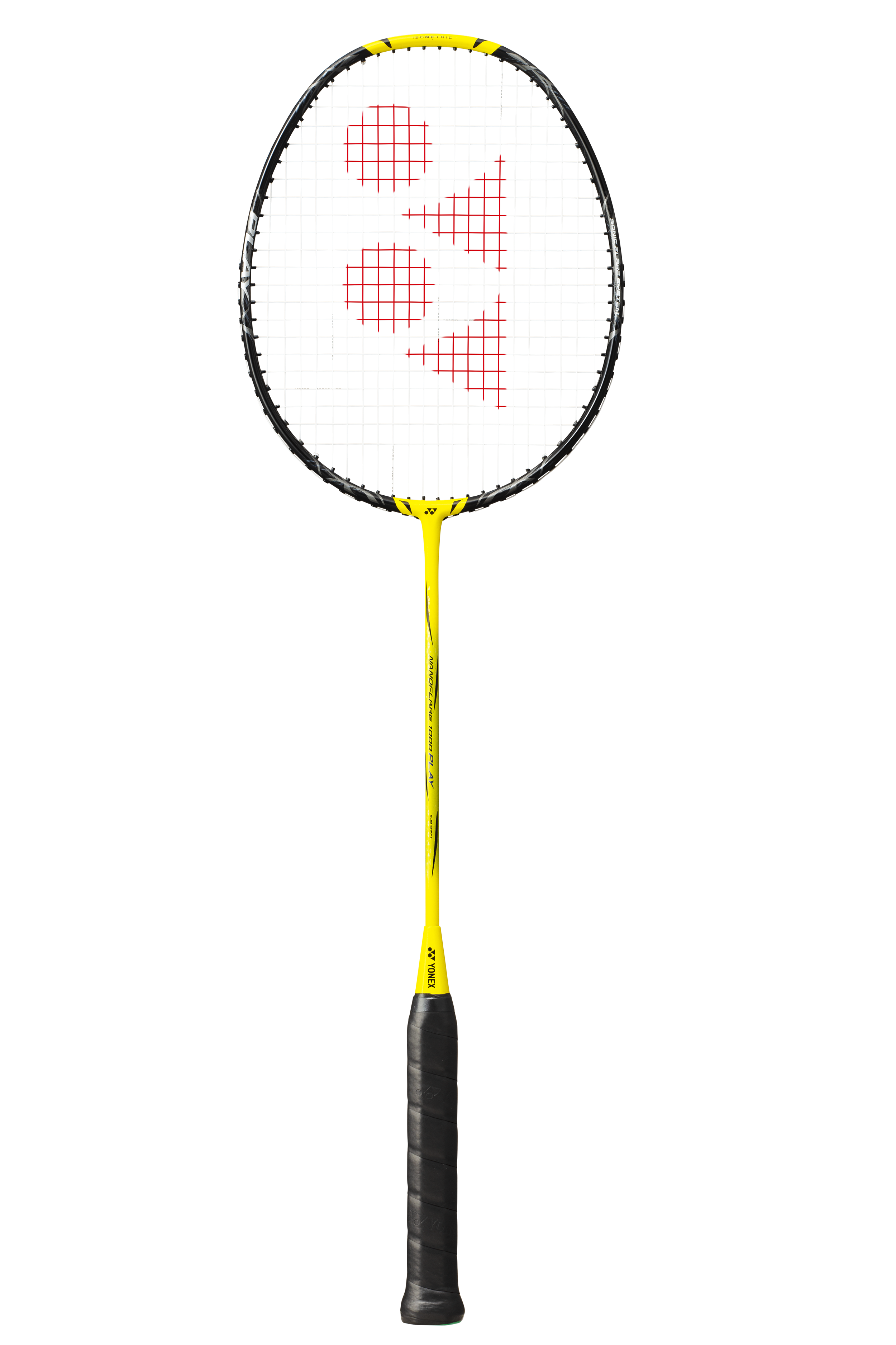 Yonex NANOFLARE 1000 PLAY badminton racquet (Lightning Yellow) 4U6 - Pre-strung
