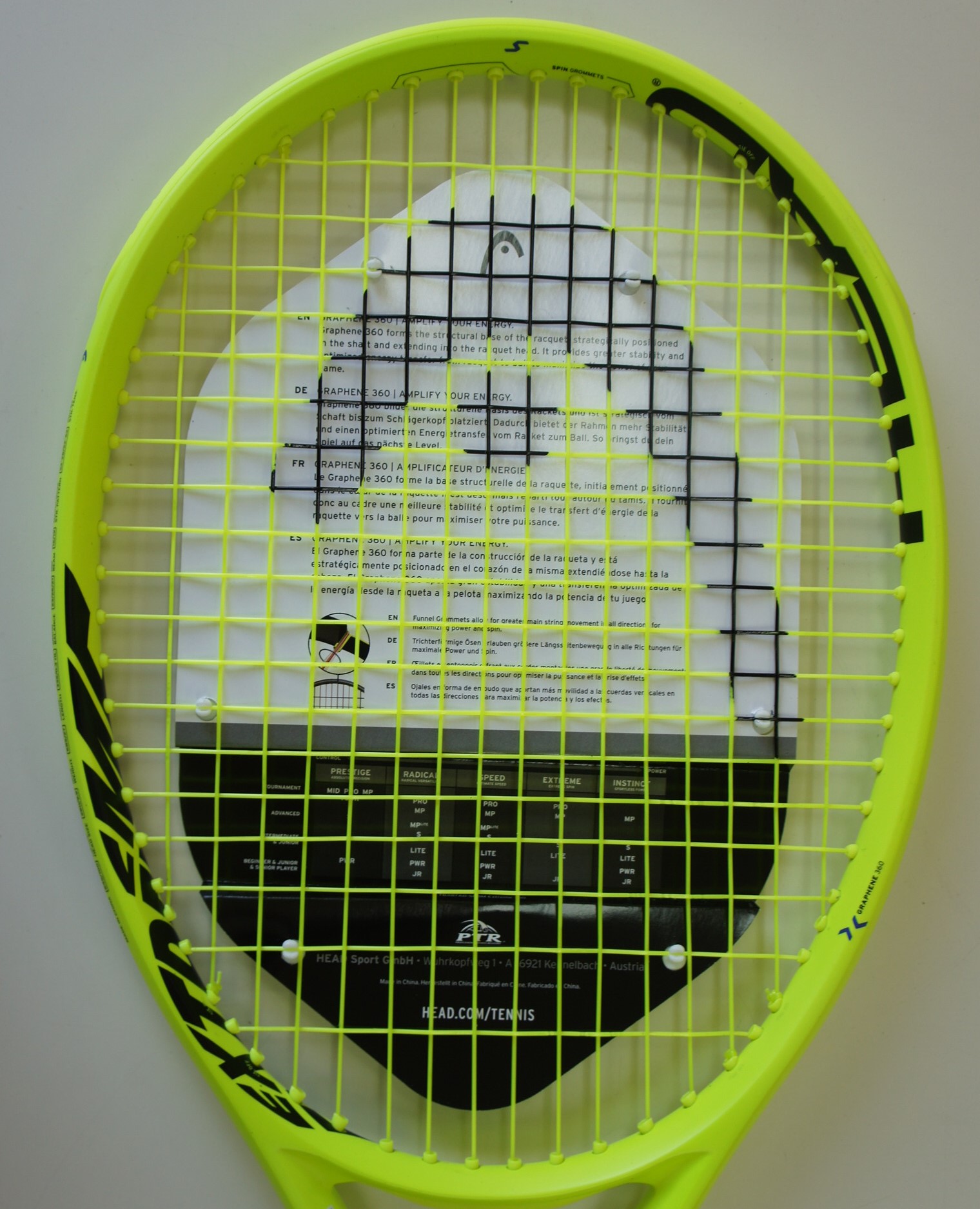 HEAD Graphene 360 Extreme S Tennis Racquet Grip 1 (4-1/8